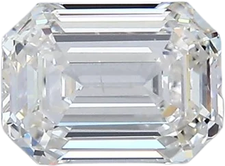 1.5 Carat J SI1 Emerald Natural Diamond