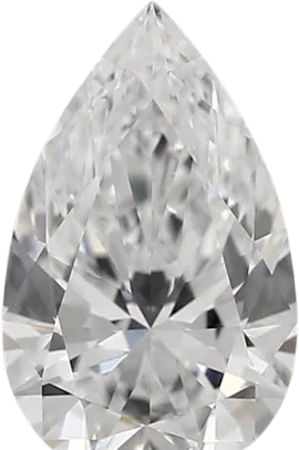 1.54 Carat D vvs2 Pear Lab Diamond