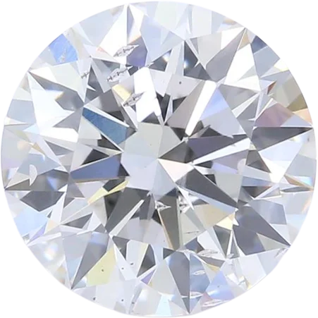 1.58 Carat H SI2 Round Lab Diamond