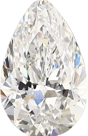 1.6 Carat D vvs2 Pear Lab Diamond