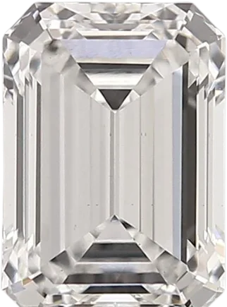 1.62 Carat E vs1 Emerald Lab Diamond