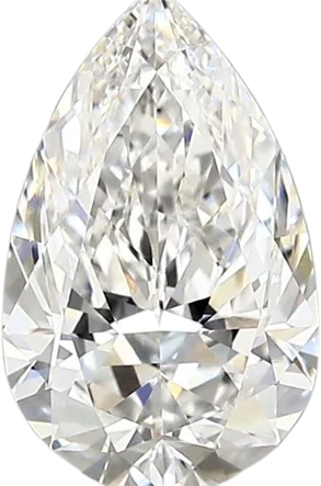 1.62 Carat D vvs2 Pear Lab Diamond