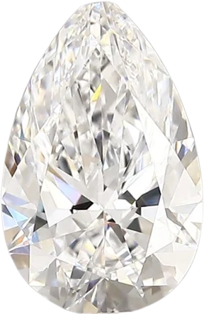 1.67 Carat D vvs2 Pear Lab Diamond