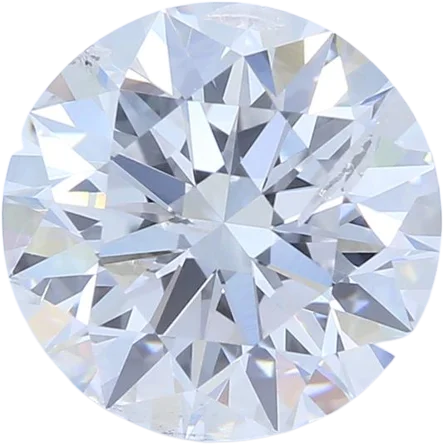 1.68 Carat F SI2 Round Lab Diamond