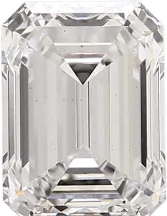 1.69 Carat G vs1 Emerald Lab Diamond