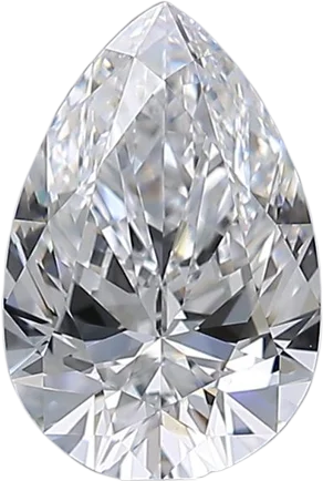 1.7 Carat D VS1 Pear Natural Diamond