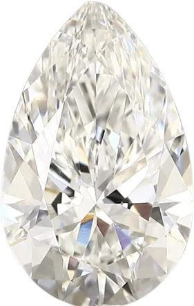 1.81 Carat F vvs2 Pear Lab Diamond