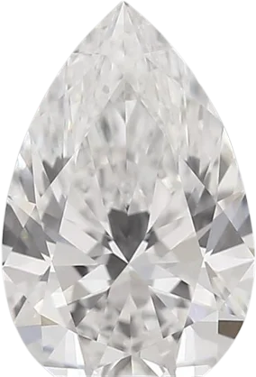 1.84 Carat D vvs2 Pear Lab Diamond