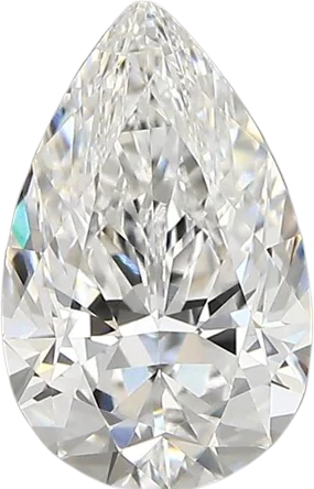 1.9 Carat E vvs2 Pear Lab Diamond