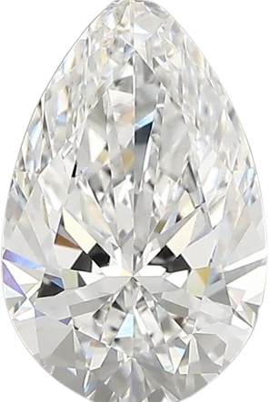 1.91 Carat D vvs2 Pear Lab Diamond