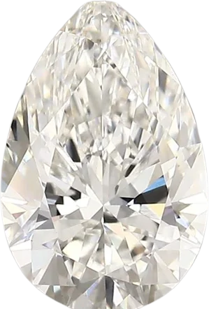 1.93 Carat F vvs2 Pear Lab Diamond