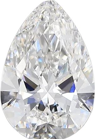 2 Carat E vvs2 Pear Lab Diamond