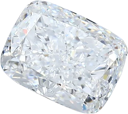 2.01 Carat D VVS2 Elongated Cushion Natural Diamond