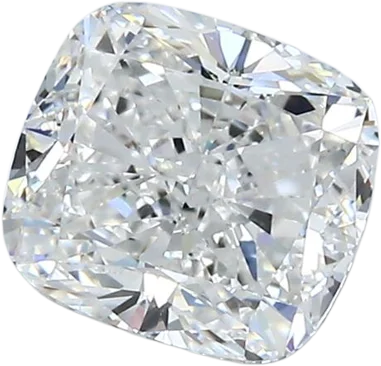 2.01 Carat F VS2 Elongated Cushion Natural Diamond