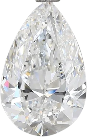 2.01 Carat E SI2 Pear Natural Diamond