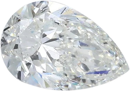 2.01 Carat I SI1 Pear Natural Diamond