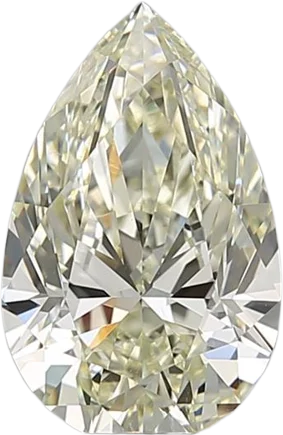 2.01 Carat K VS2 Pear Natural Diamond