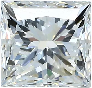 2.01 Carat I VVS2 Princess Natural Diamond