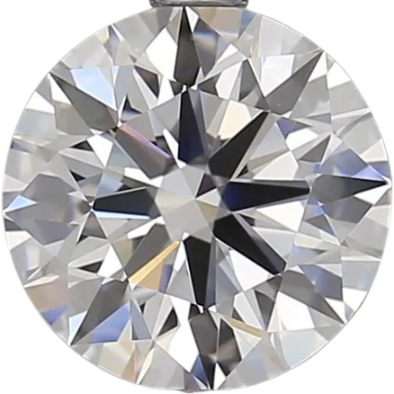 2.02 Carat D IF Round Lab Diamond