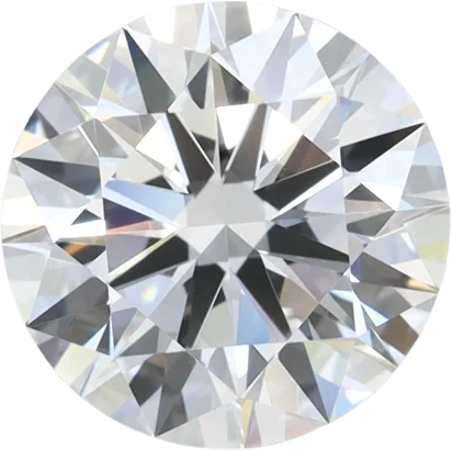 2.02 Carat D VVS1 Round Lab Diamond