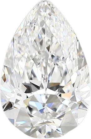 2.03 Carat D vs1 Pear Lab Diamond