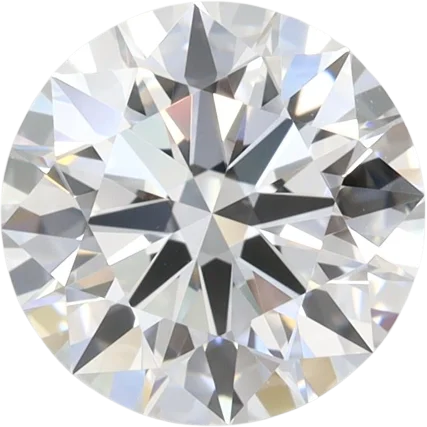 2.03 Carat D VVS1 Round Lab Diamond