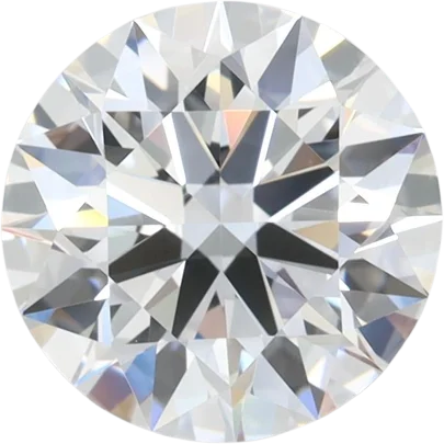 2.04 Carat D VVS1 Round Lab Diamond