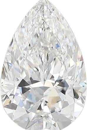 2.05 Carat E vvs2 Pear Lab Diamond