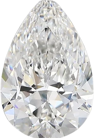 2.05 Carat E vvs2 Pear Lab Diamond