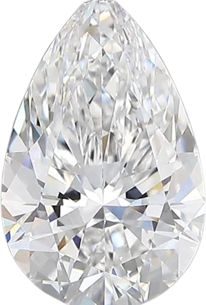 2.07 Carat D vvs2 Pear Lab Diamond