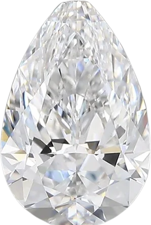 2.08 Carat D vs1 Pear Lab Diamond