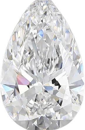 2.08 Carat D vs1 Pear Lab Diamond