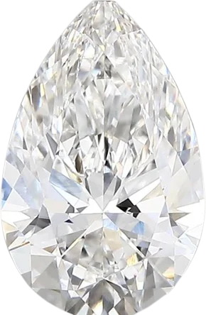 2.08 Carat F vvs2 Pear Lab Diamond