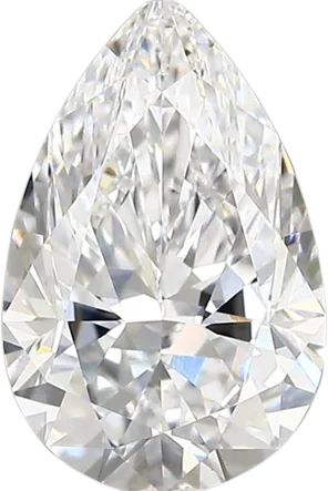 2.11 Carat D vvs2 Pear Lab Diamond