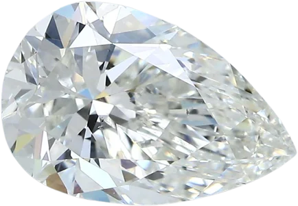 2.23 Carat I SI1 Pear Natural Diamond