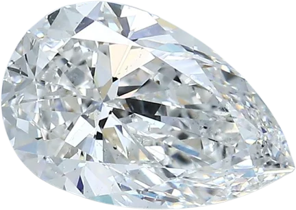 2.3 Carat E SI1 Pear Natural Diamond