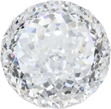 2.35 Carat D VVS1 Round Mixed Cut Lab Diamond