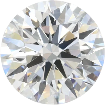 2.42 Carat D VVS2 Round Lab Diamond