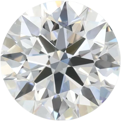 2.5 Carat D VVS2 Round Lab Diamond