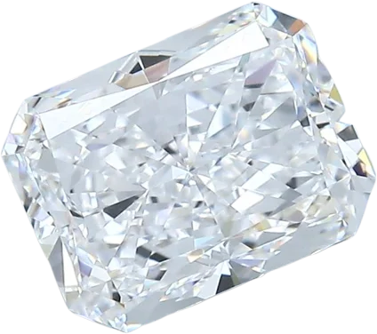 2.51 Carat D VS1 Radiant Natural Diamond