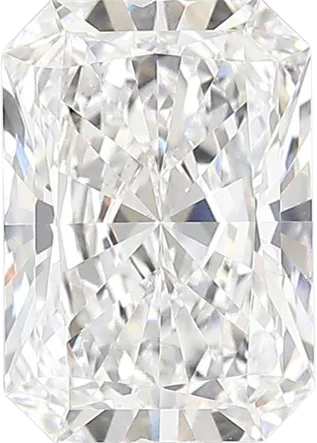 2.67 Carat E vs1 Radiant Lab Diamond