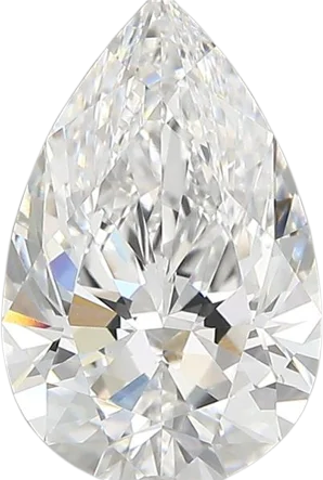 2.7 Carat D vvs2 Pear Lab Diamond