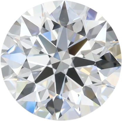 2.82 Carat D VVS1 Round Lab Diamond