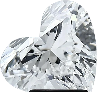 2.94 Carat E VVS1 Heart Lab Diamond