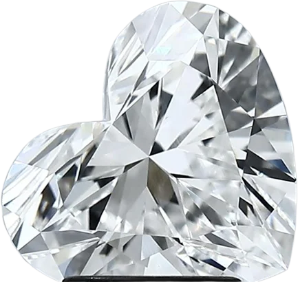 3 Carat E VVS2 Heart Lab Diamond