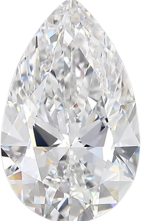 3 Carat D vvs2 Pear Lab Diamond