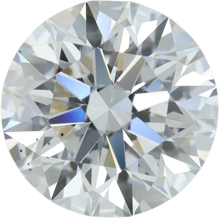 3.02 Carat D VS2 Round Lab Diamond