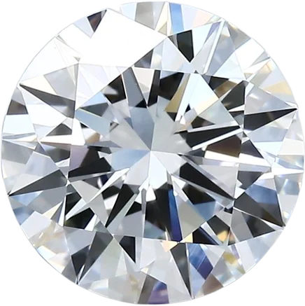 3.02 Carat D VVS2 Round Natural Diamond