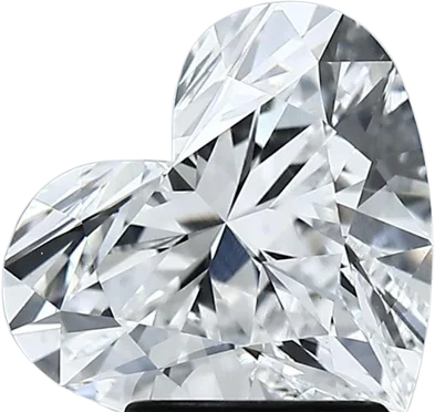 3.03 Carat D VS1 Heart Lab Diamond