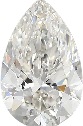 3.16 Carat G vvs2 Pear Lab Diamond